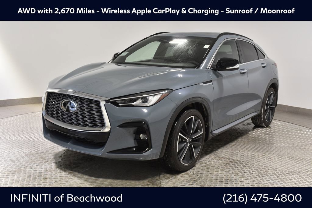 Certified 2025 INFINITI QX55 Luxe w/ Cargo Package