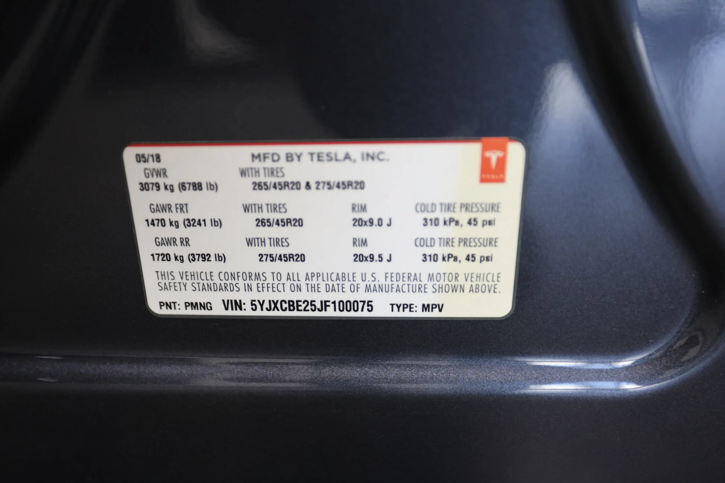 Used 2018 Tesla Model X 100D AWD/4WD image 20