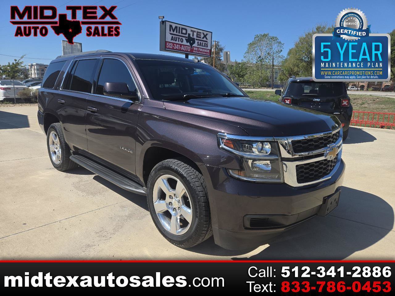 Used 2015 Chevrolet Tahoe LT RWD image 1