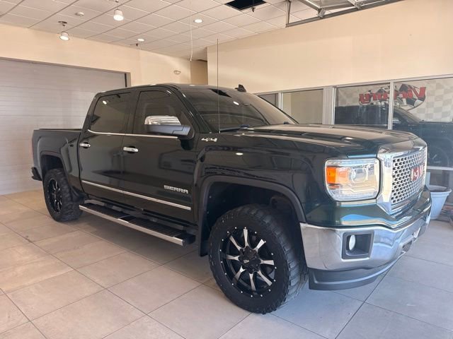 Used 2015 GMC Sierra 1500 SLT w/ SLT Crew Cab Value Package AWD/4WD image 3
