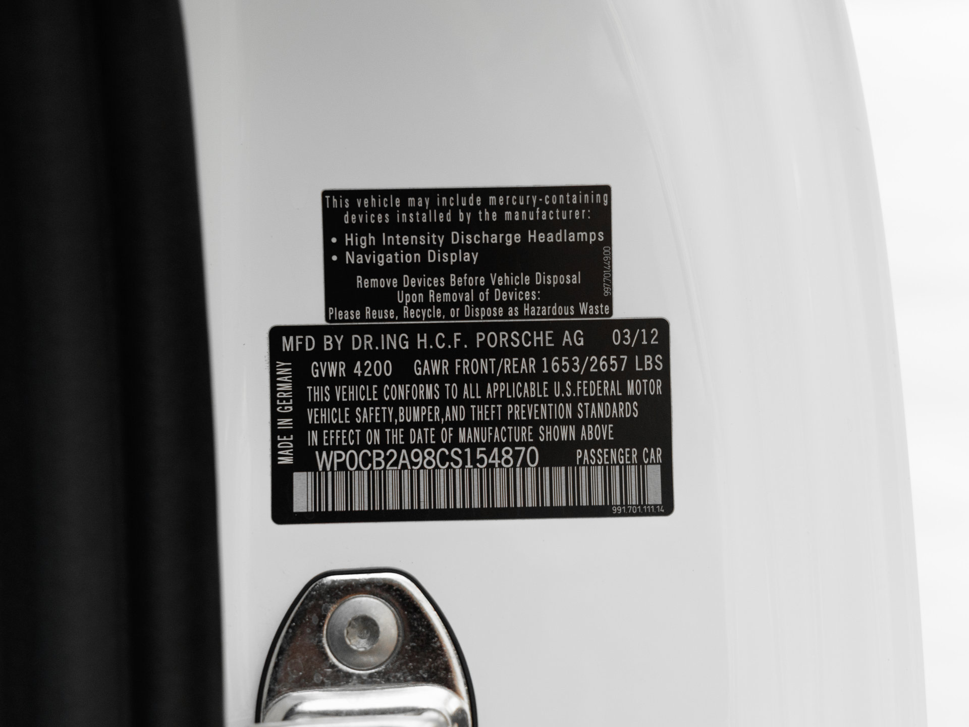 Used 2012 Porsche 911 Carrera S RWD image 45