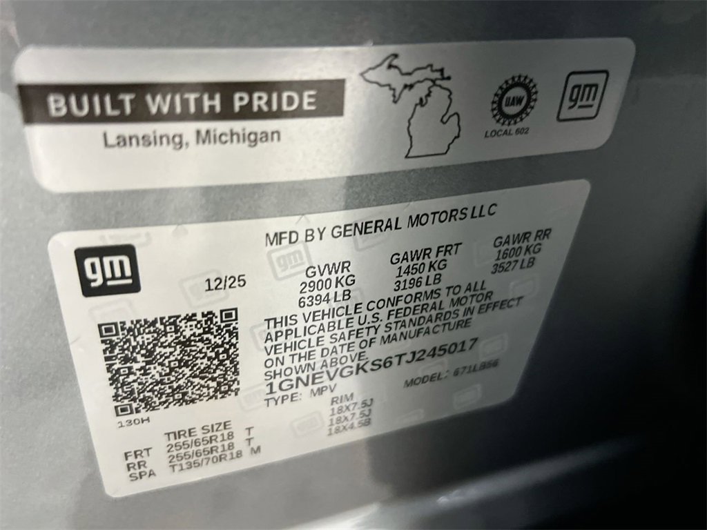 New 2026 Chevrolet Traverse LT w/ Driver Confidence Package image 28