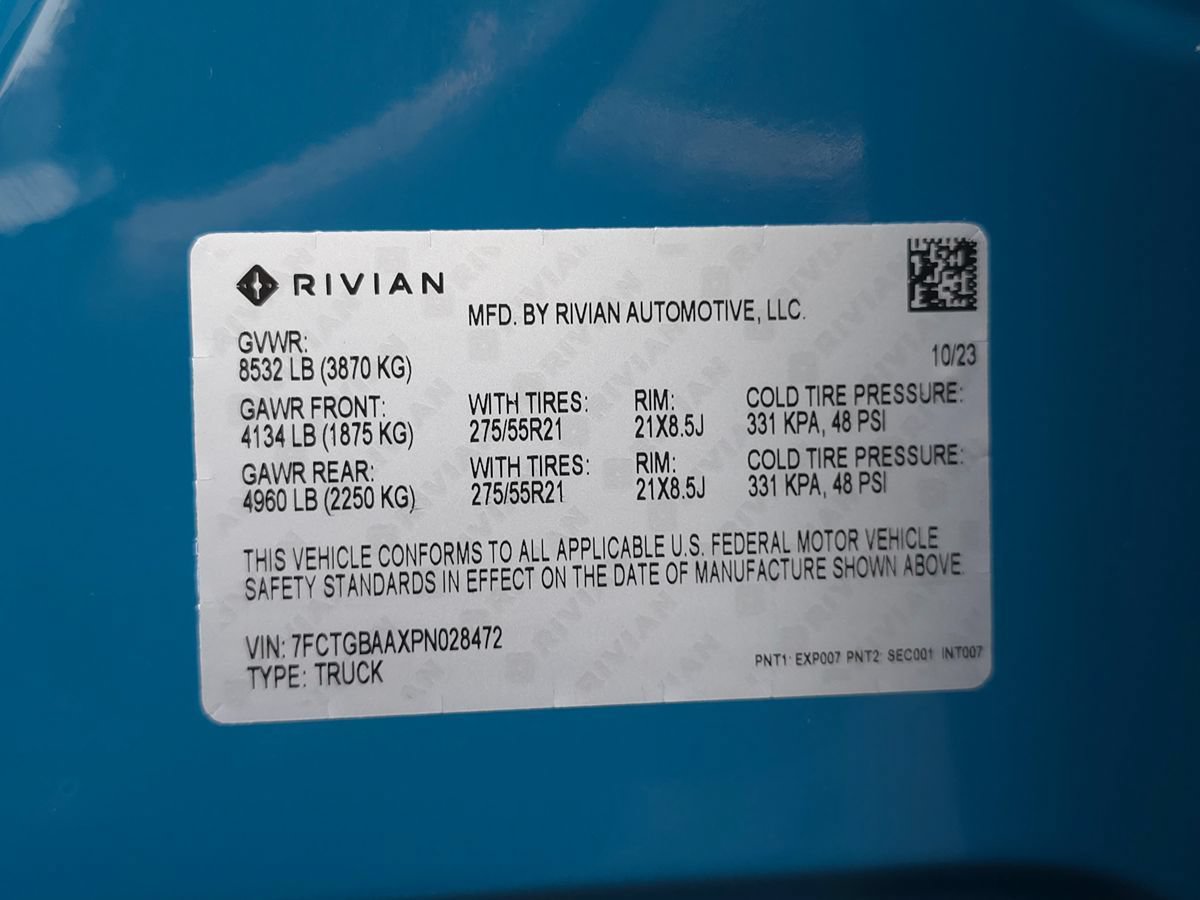 Used 2023 Rivian R1T Adventure AWD/4WD image 58