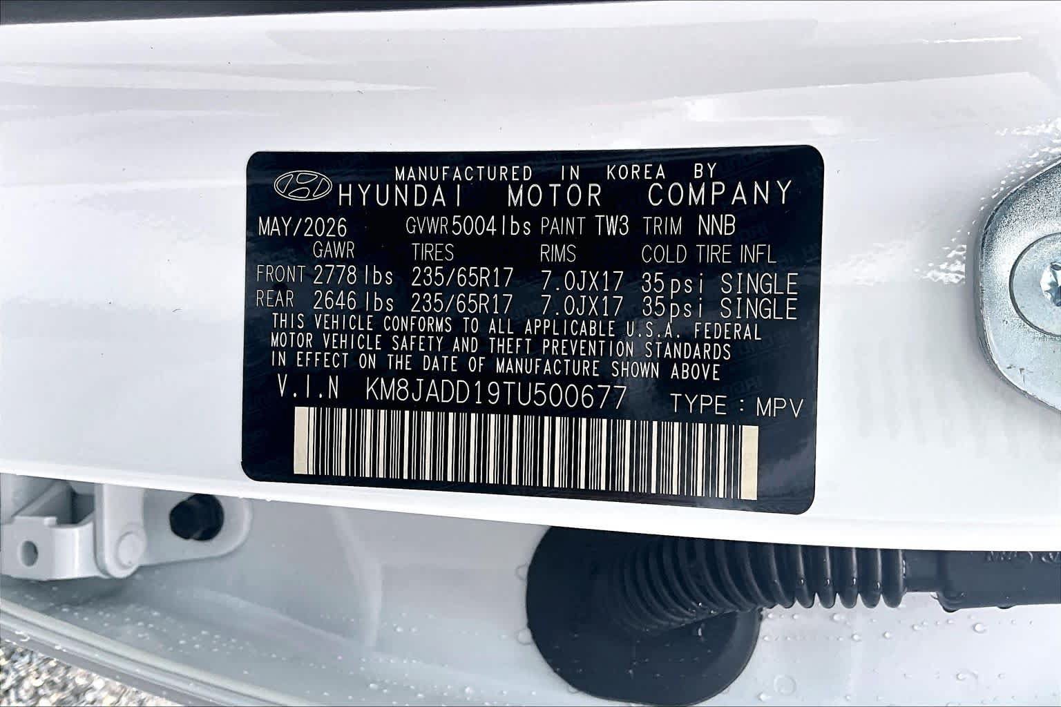 New 2026 Hyundai Tucson Blue SE AWD/4WD image 14