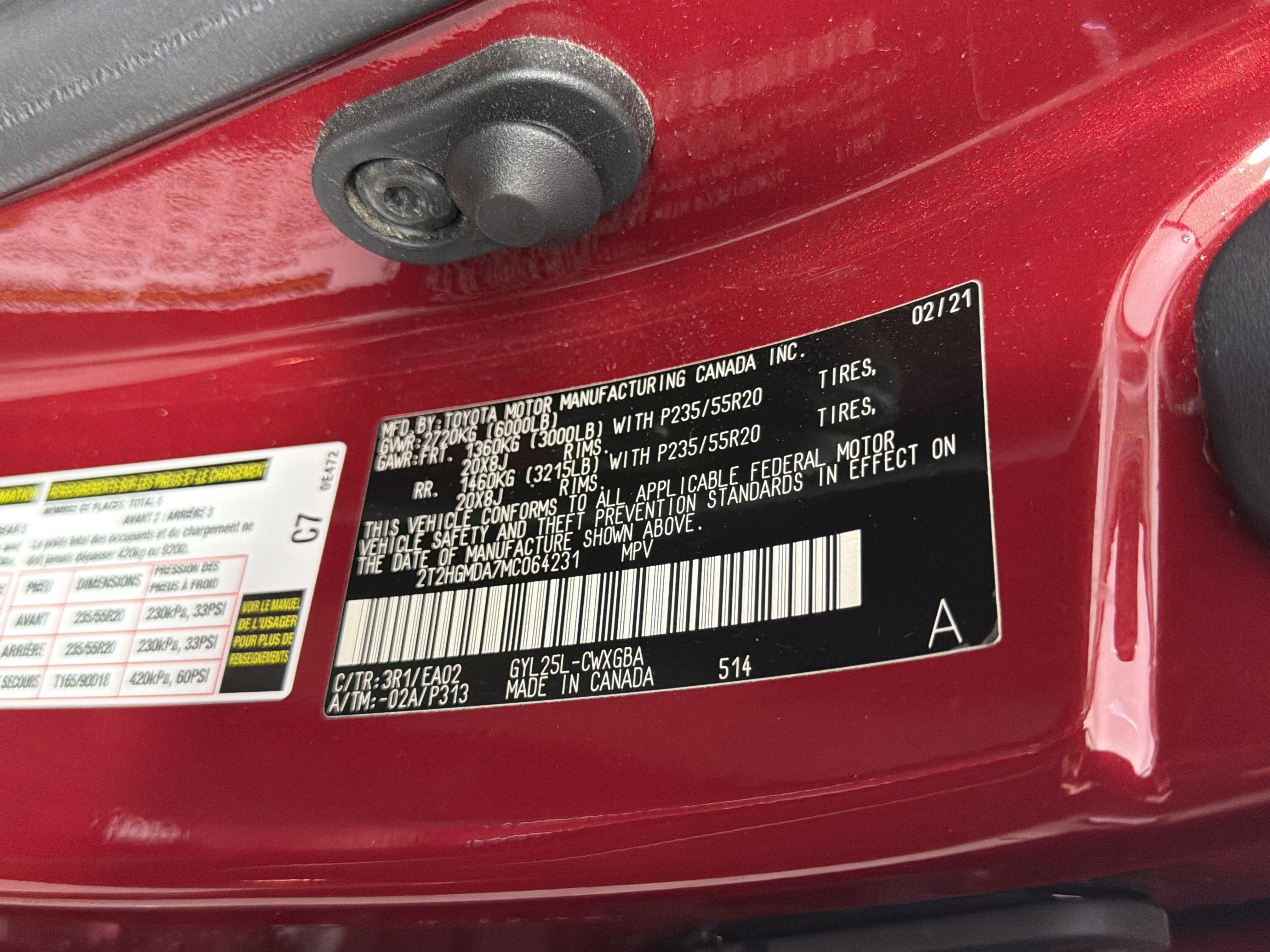 Certified 2021 Lexus RX 450h AWD w/ Premium Package image 10