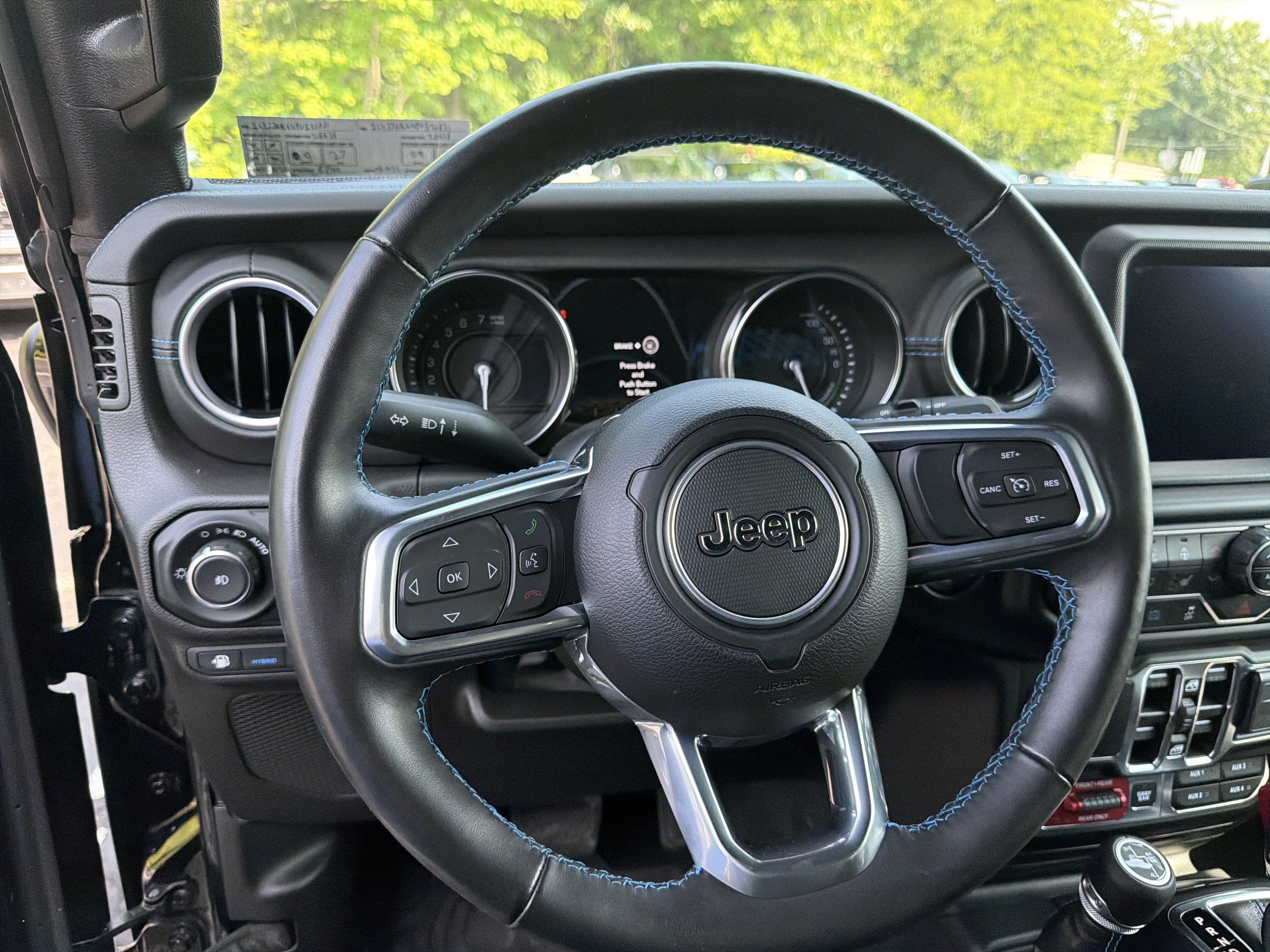 Certified 2023 Jeep Wrangler Unlimited Rubicon 4xe w/ Steel Bumper Group AWD/4WD image 16