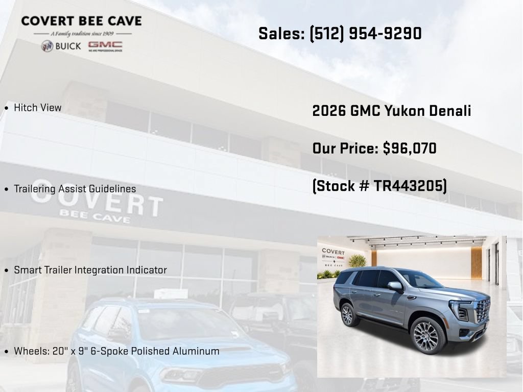 New 2026 GMC Yukon Denali w/ Denali Reserve Package AWD/4WD image 37