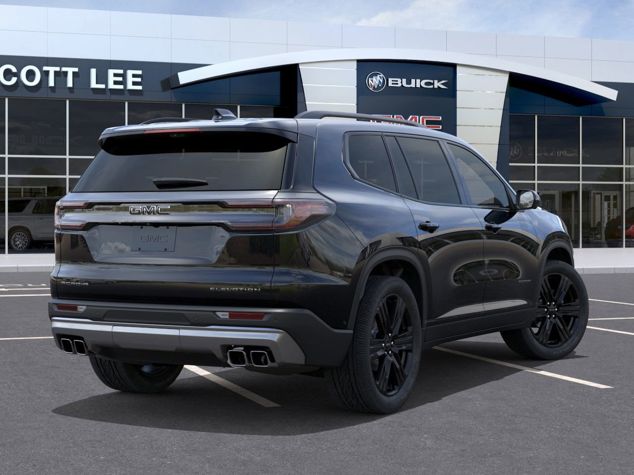 New 2026 GMC Acadia Elevation w/ Black Edition image 4