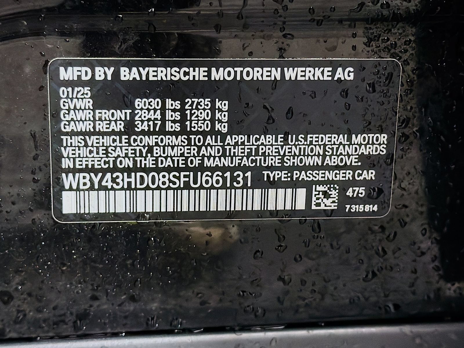 Used 2025 BMW i4 xDrive40i w/ Parking Assistance Package AWD/4WD image 36