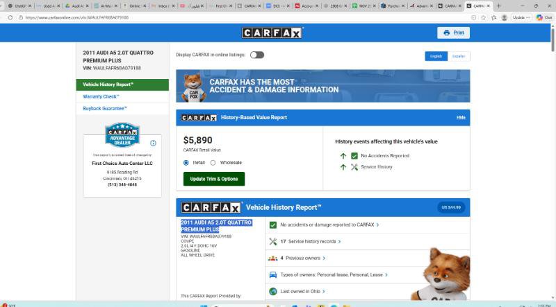 Used 2011 Audi A5 2.0T Premium Plus image 2