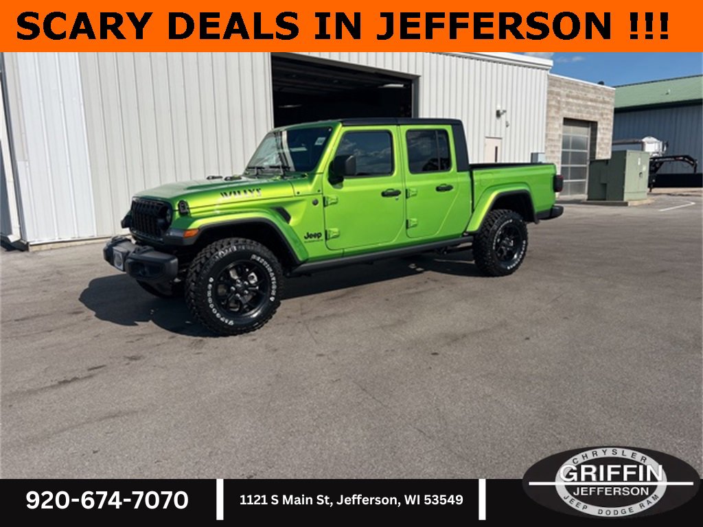 New 2025 Jeep Gladiator Willys