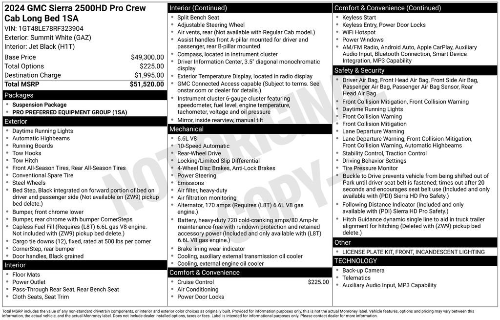 Used 2024 GMC Sierra 2500 Pro image 15