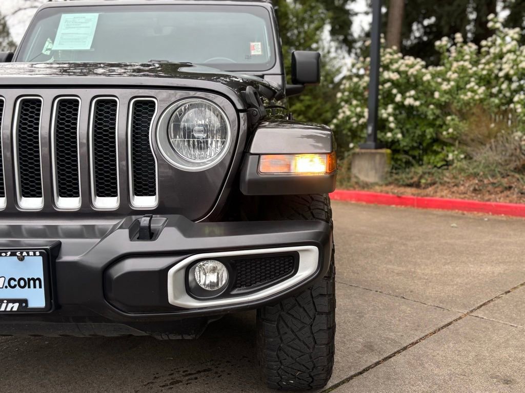 Used 2021 Jeep Wrangler Unlimited Sahara w/ Uconnect 4C Nav & Sound Group image 8