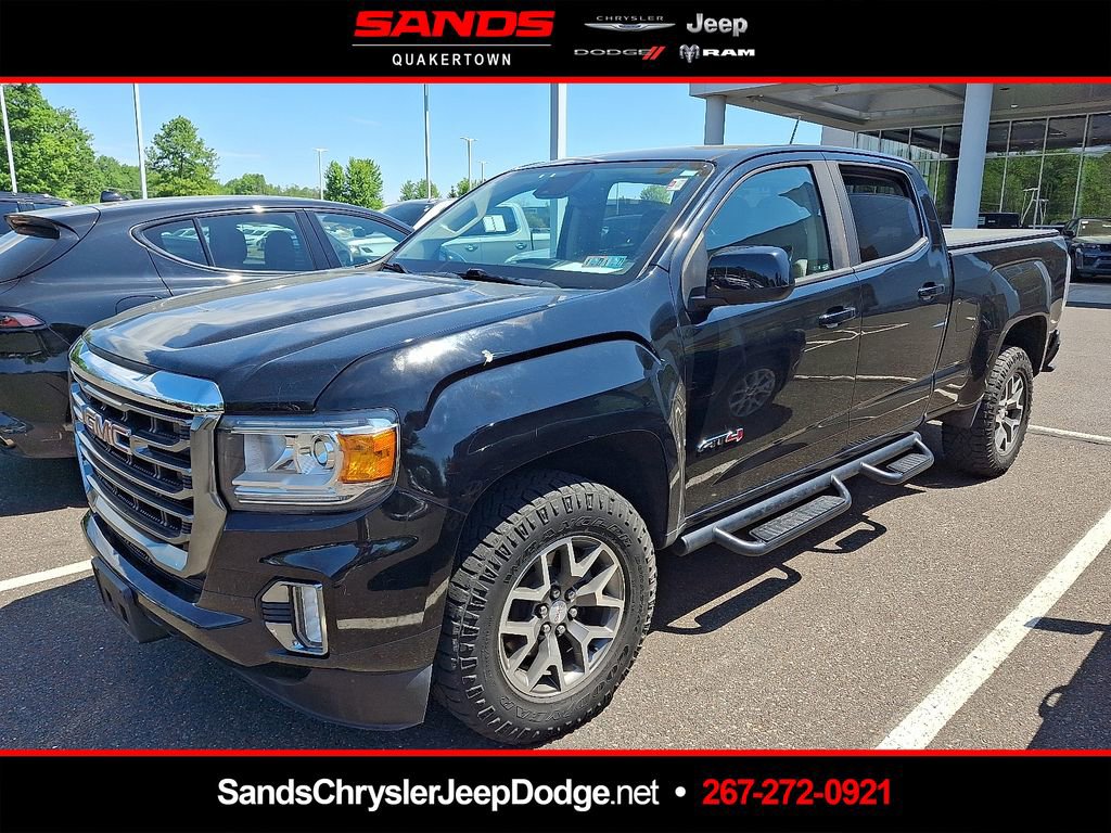 Used 2021 GMC Canyon AT4 w/ Driver Alert Package AWD/4WD video 1