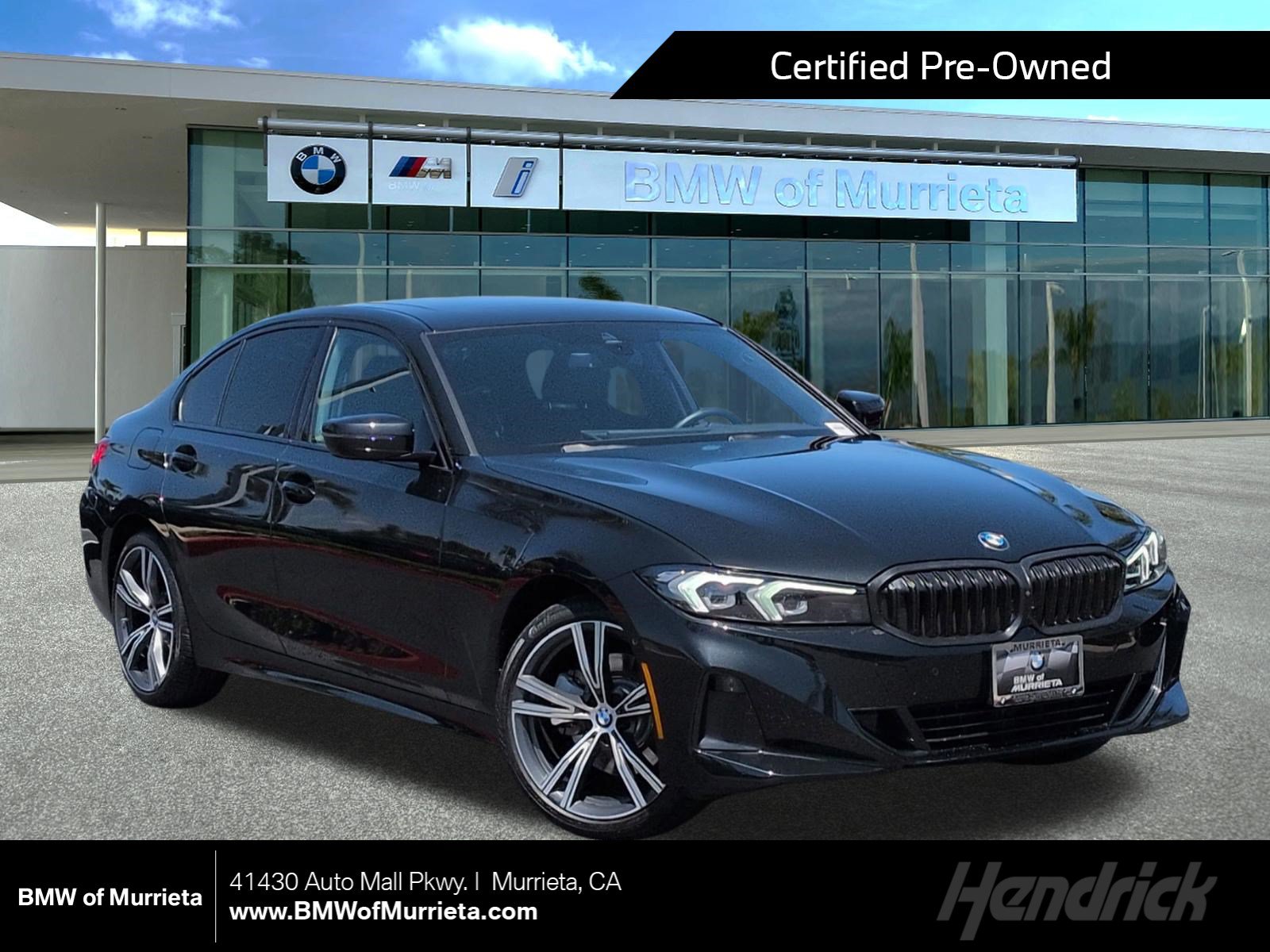 Certified 2023 BMW 330i Sedan w/ Premium Package RWD image 1
