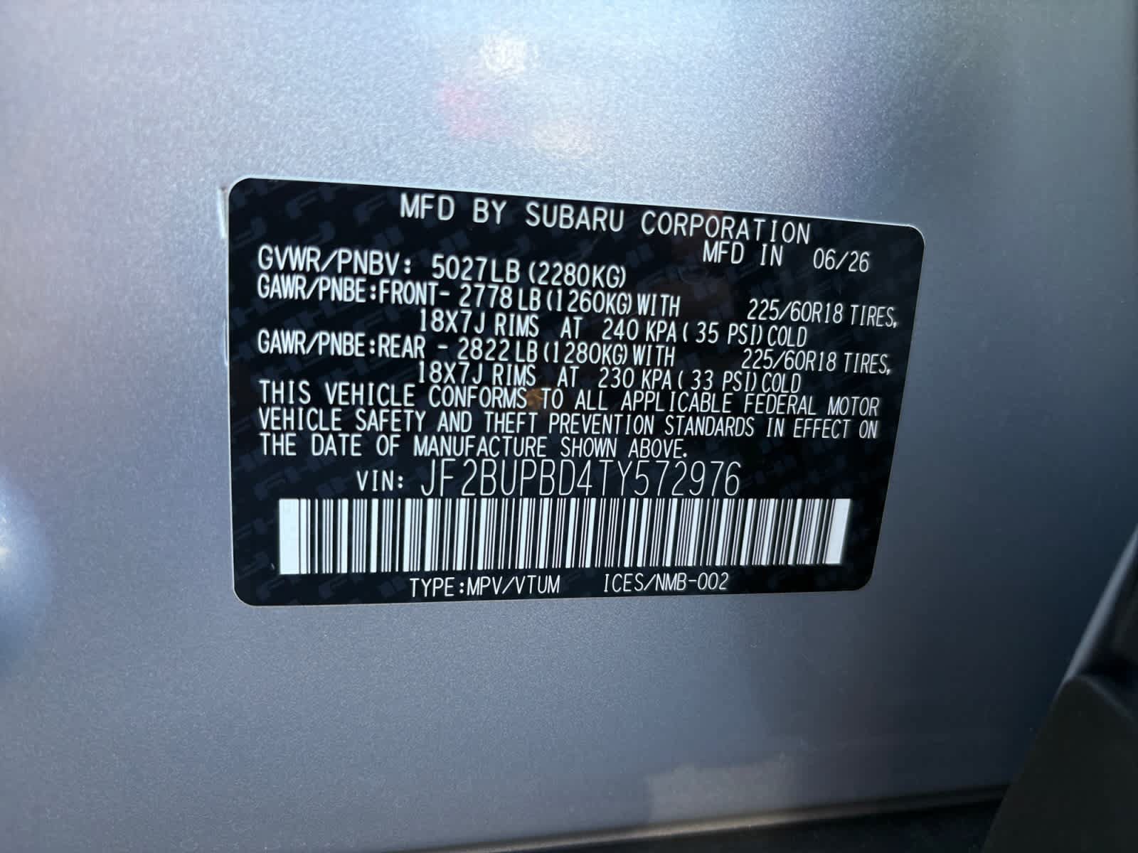New 2026 Subaru Outback Premium AWD/4WD image 17