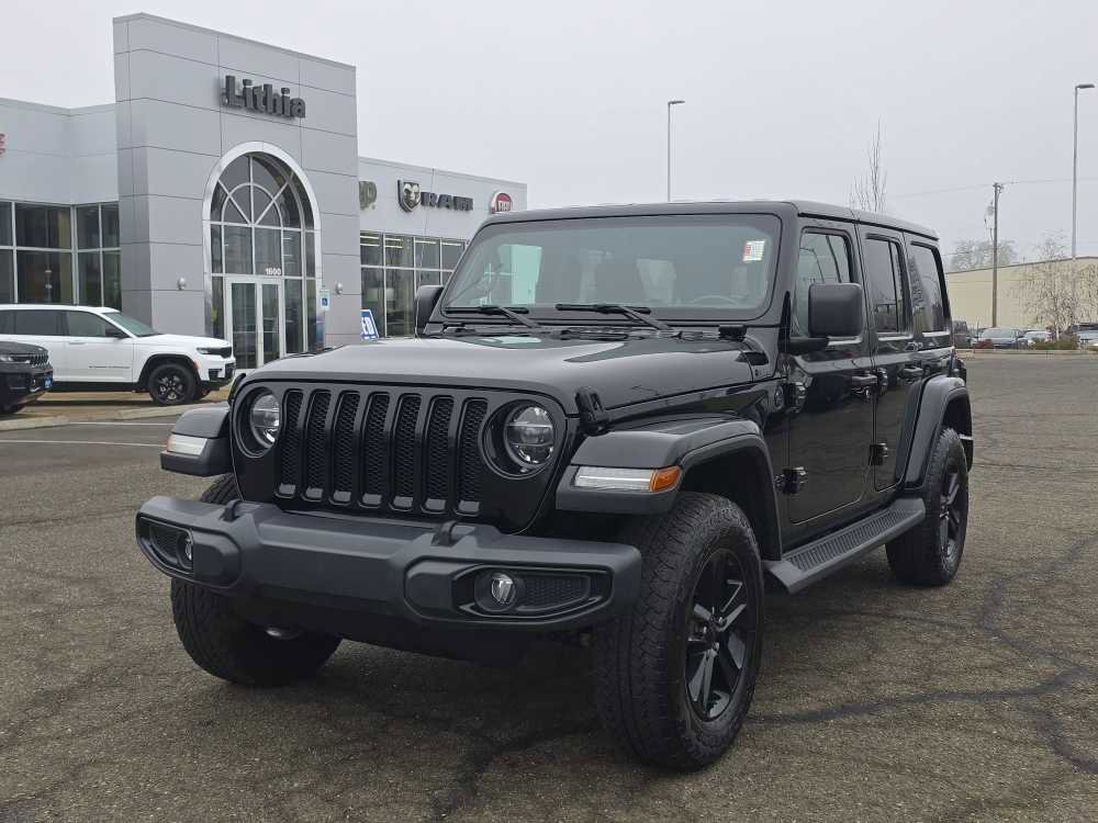 Used 2021 Jeep Wrangler Unlimited Sahara image 1
