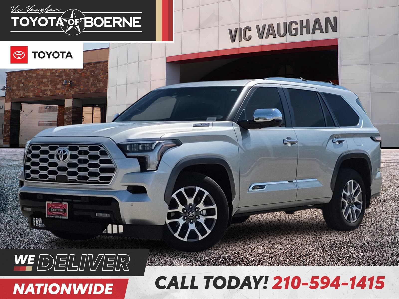 Certified 2025 Toyota Sequoia 1794 Edition