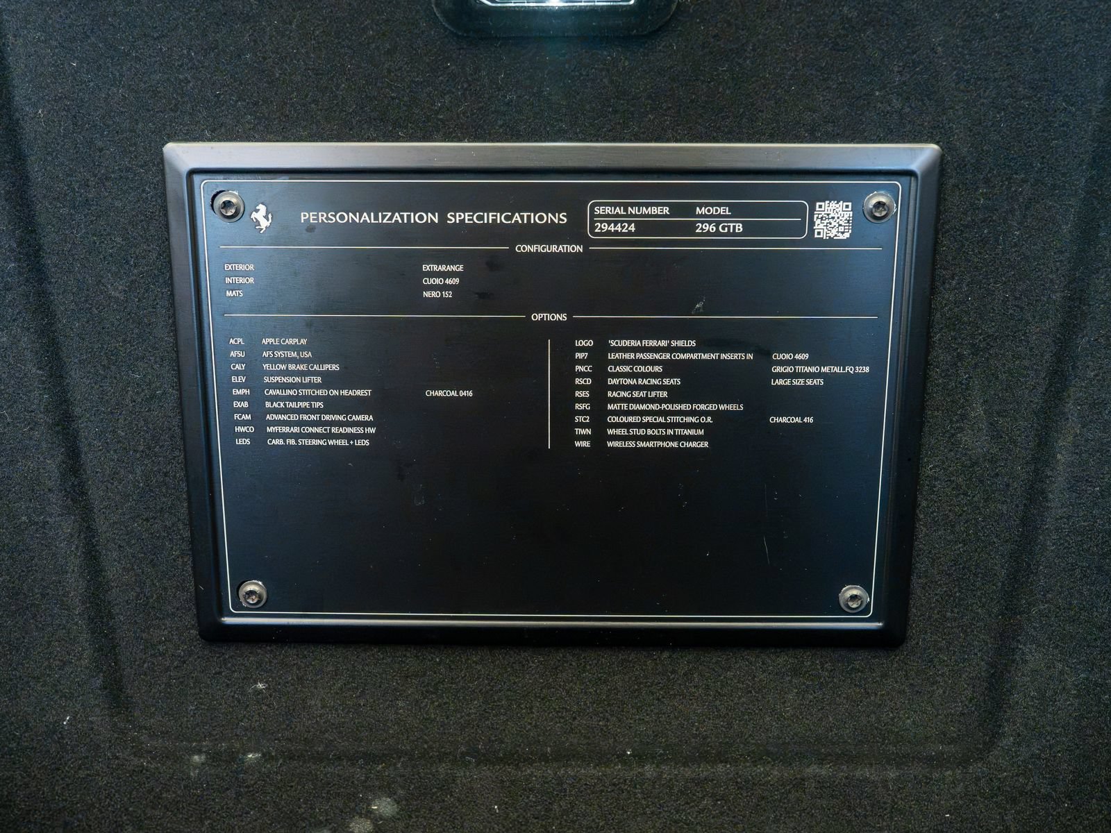 Certified 2023 Ferrari 296 GTB RWD image 23
