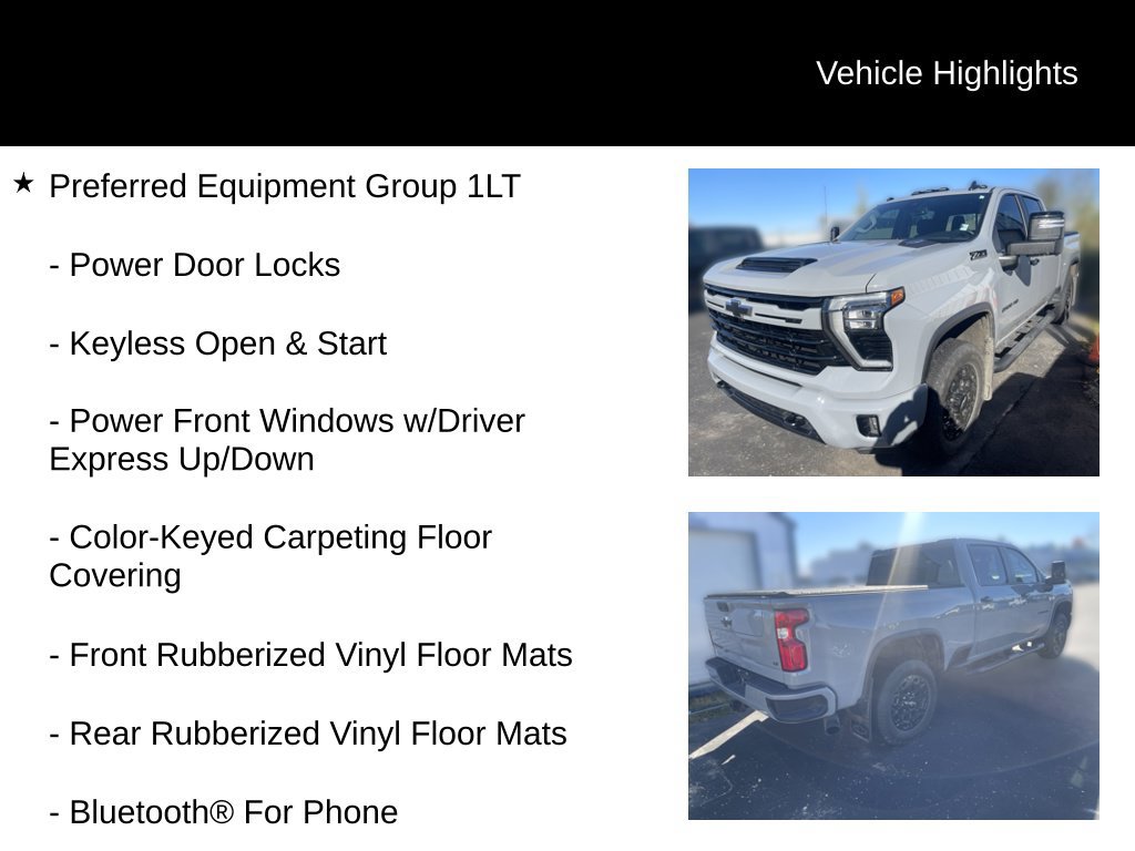 Used 2024 Chevrolet Silverado 2500 LT w/ Z71 Sport Edition AWD/4WD image 11