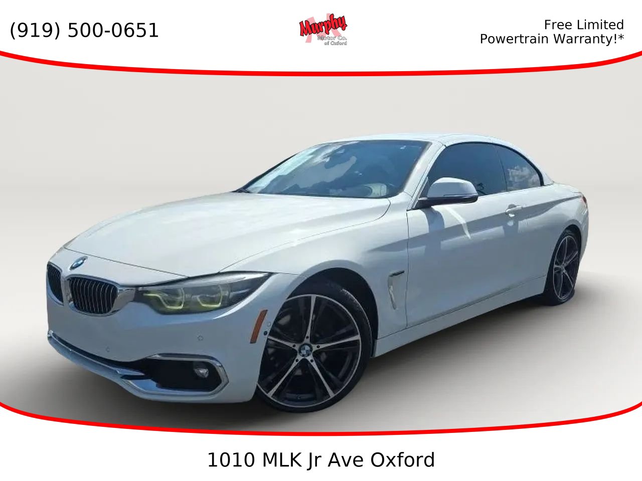 Used 2018 BMW 430i Convertible