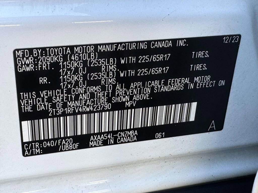 Used 2024 Toyota RAV4 XLE AWD/4WD image 27