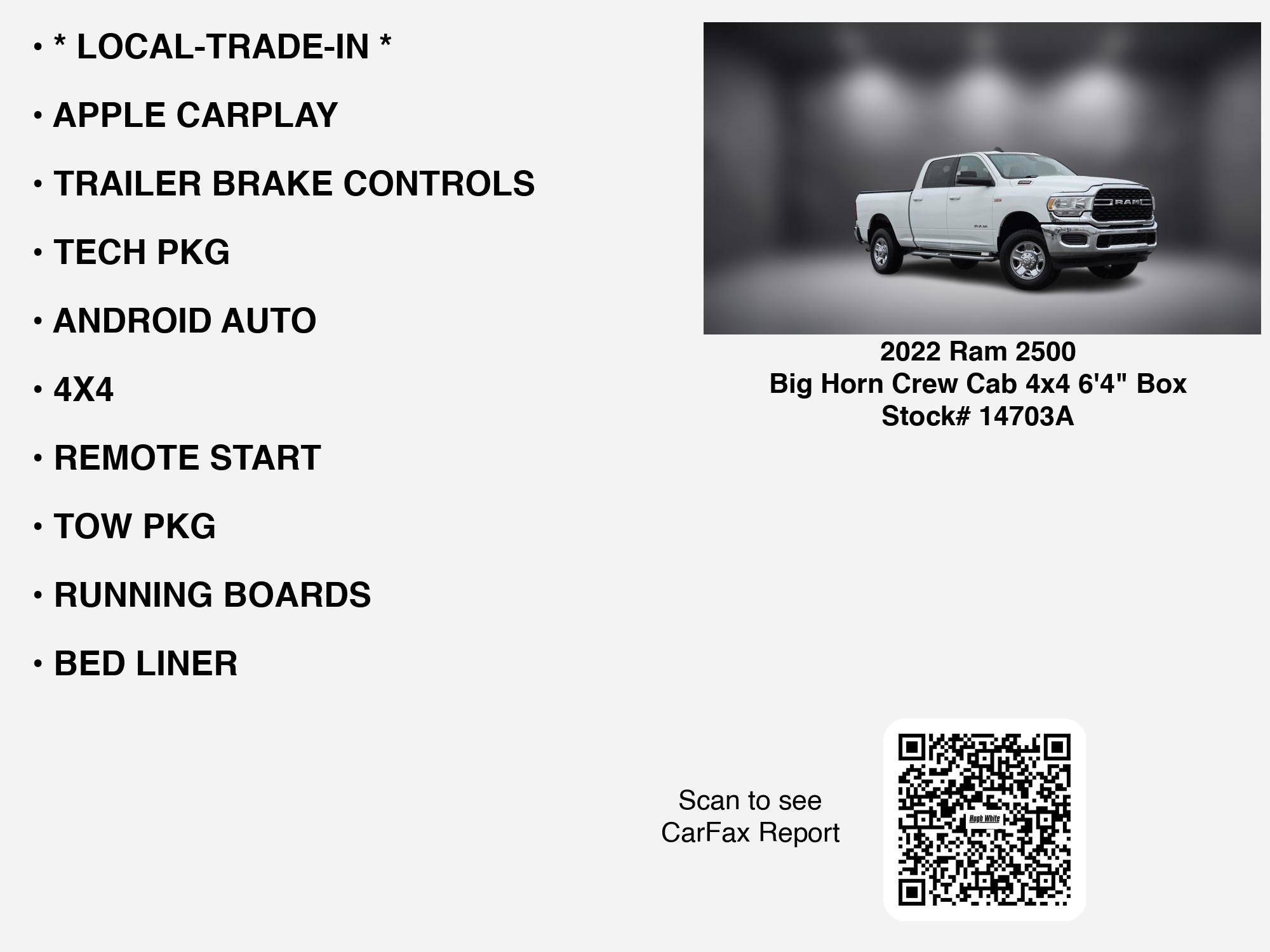 Used 2022 RAM 2500 Big Horn image 7