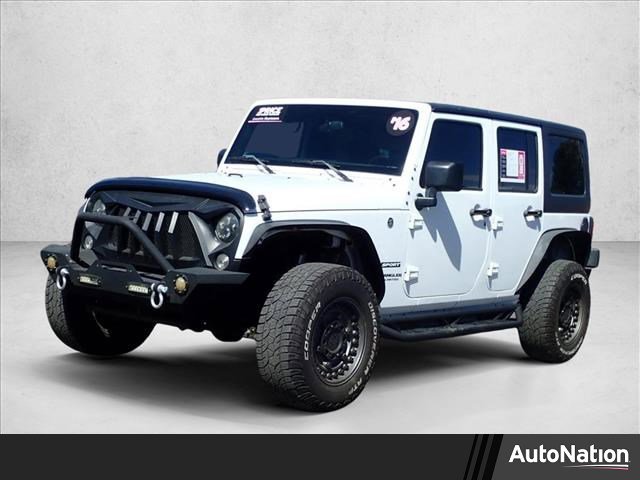Used 2016 Jeep Wrangler Unlimited Sport w/ Max Tow Package AWD/4WD image 1