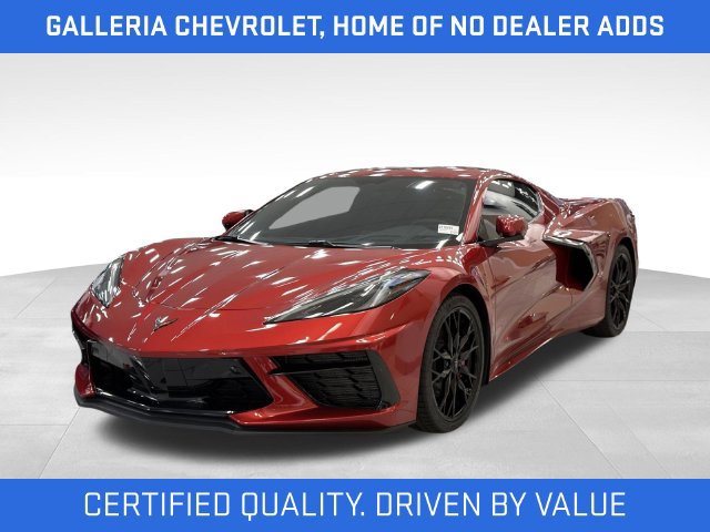 Certified 2023 Chevrolet Corvette Stingray Preferred Cpe w/ Engine Appearance Package
