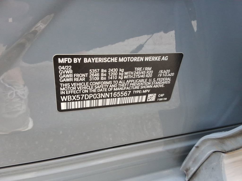 Used 2022 BMW X3 xDrive30i w/ M Sport Package 2 image 38