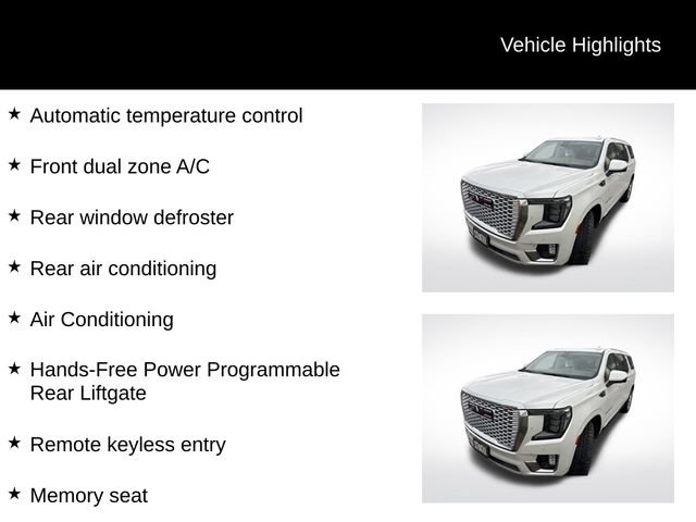 Used 2022 GMC Yukon XL Denali AWD/4WD image 14