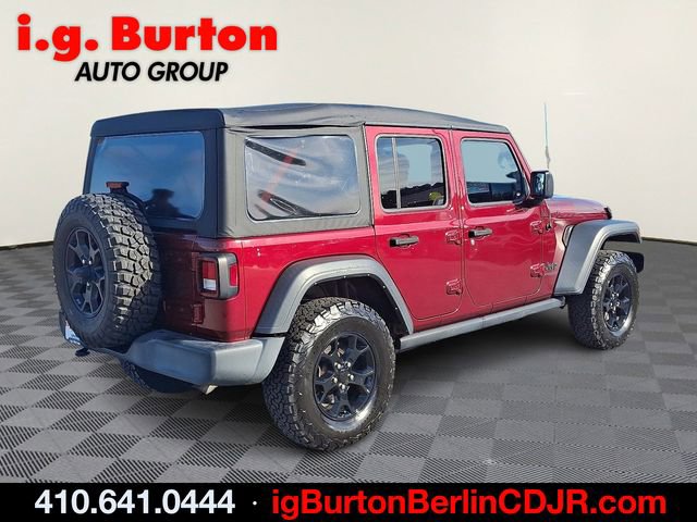 Used 2021 Jeep Wrangler Unlimited Sport image 6