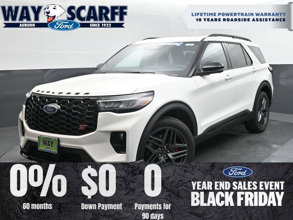 New 2025 Ford Explorer ST w/ Sun And Sound Package