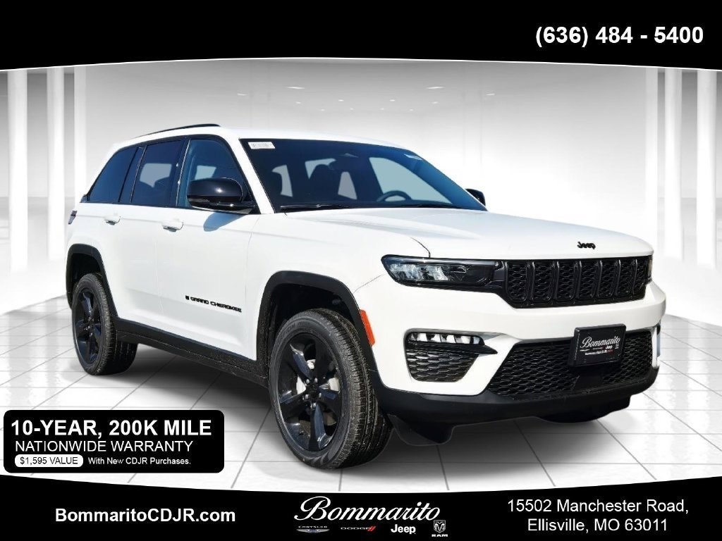 Certified 2025 Jeep Grand Cherokee Limited w/ Black Appearance Package