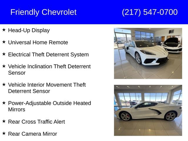 Certified 2021 Chevrolet Corvette Stingray Preferred Cpe w/ Z51 Performance Package RWD image 36
