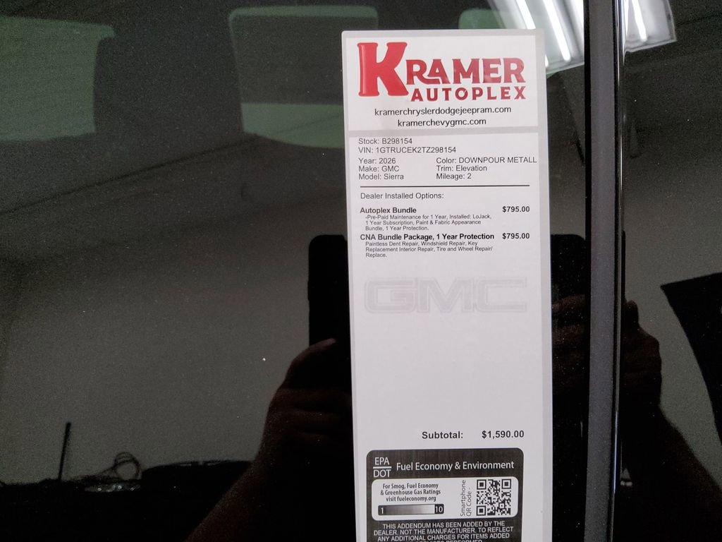 New 2026 GMC Sierra 1500 Elevation w/ Elevation Select Package image 35