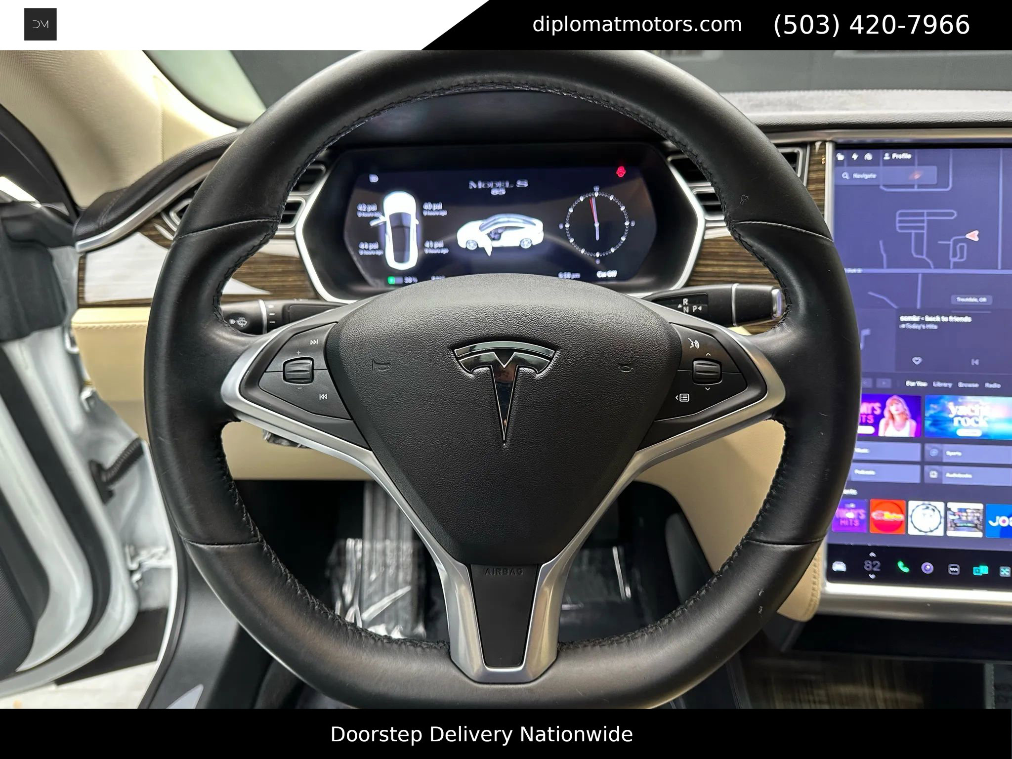 Used 2015 Tesla Model S 85 image 28