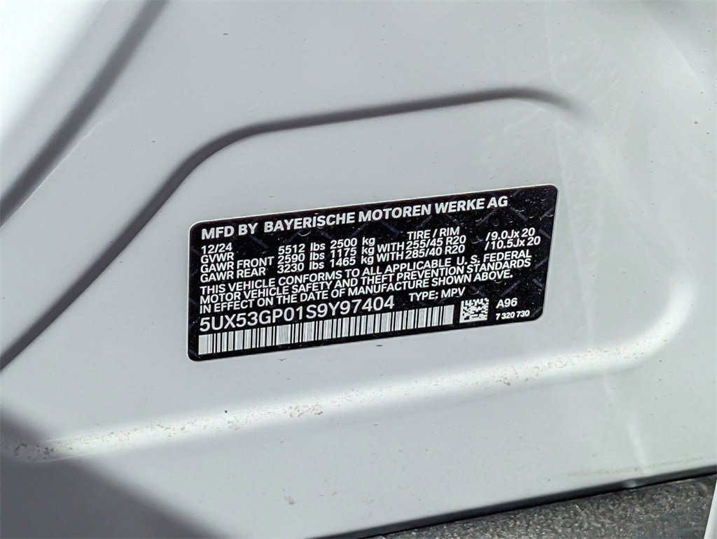 New 2025 BMW X3 xDrive30i w/ Premium Package image 33