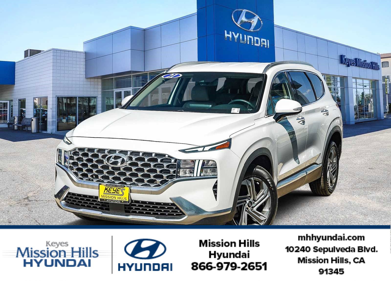 Certified 2021 Hyundai Santa Fe SEL w/ Convenience Package