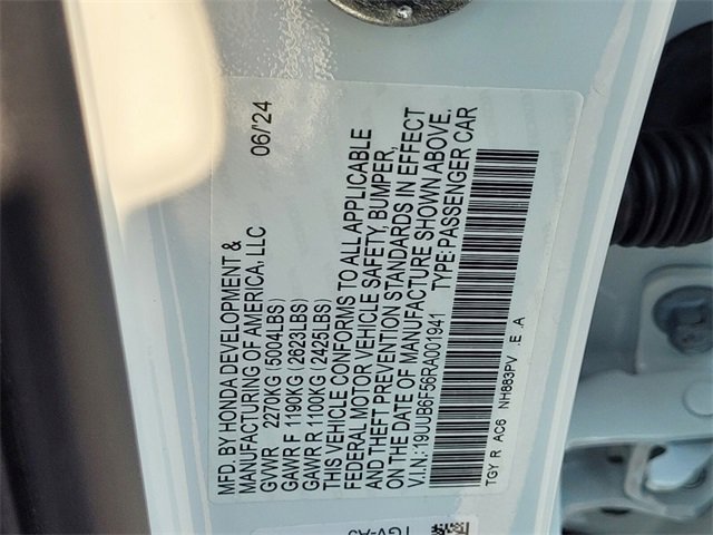 Certified 2024 Acura TLX SH-AWD w/ A-SPEC Pkg image 19