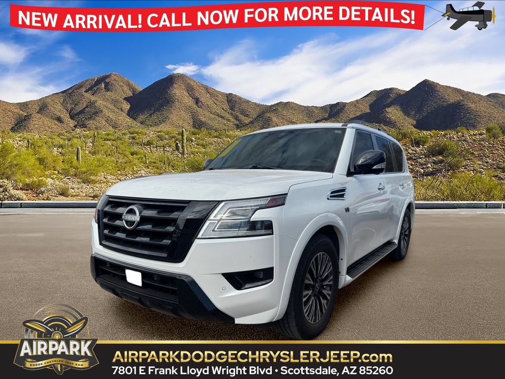 Used 2021 Nissan Armada SL w/ Midnight Edition Package RWD video 1