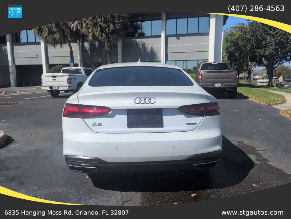 Used 2020 Audi A5 2.0T Premium Plus w/ Premium Plus AWD/4WD image 4