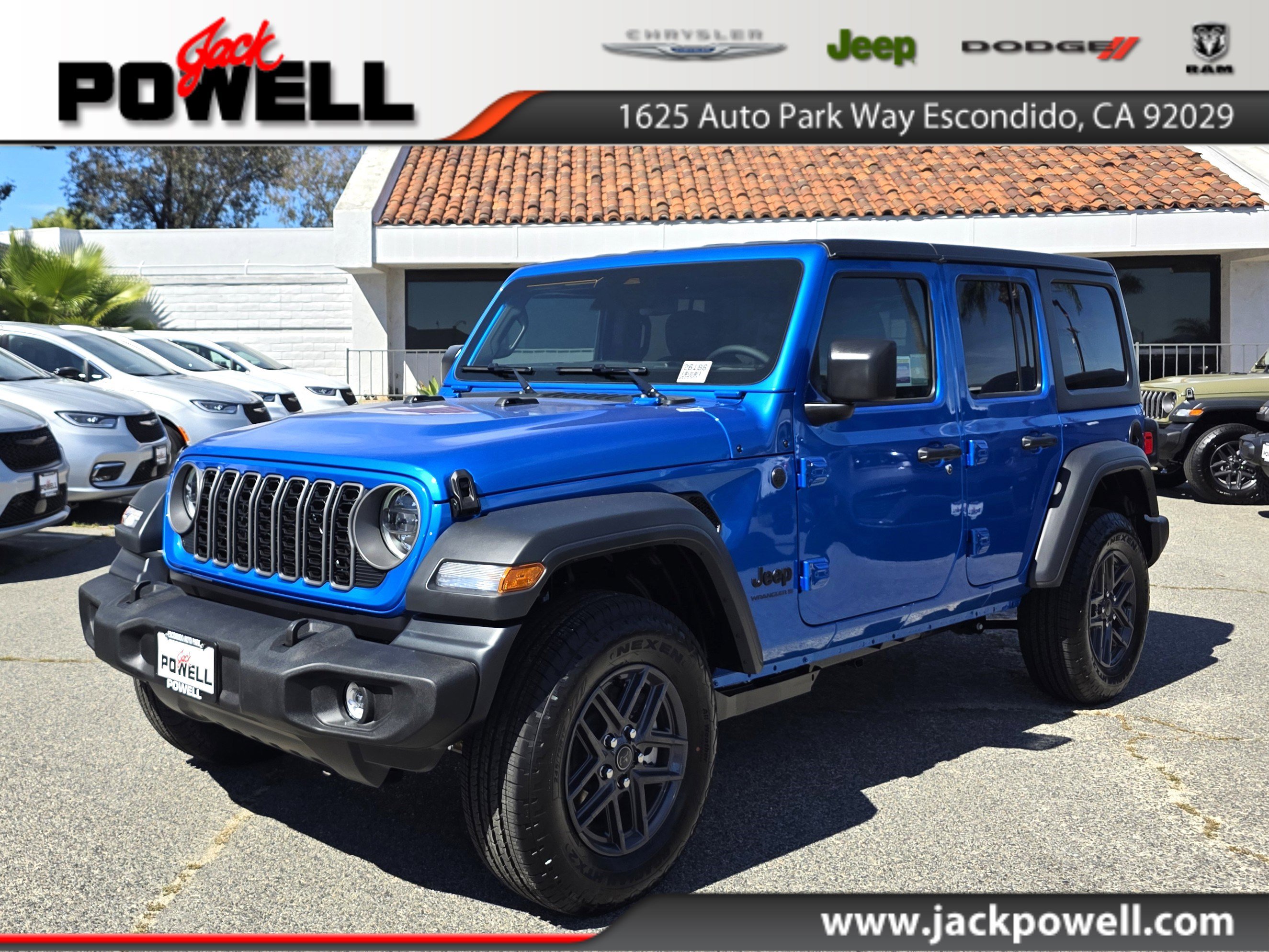 New 2026 Jeep Wrangler Unlimited Sport