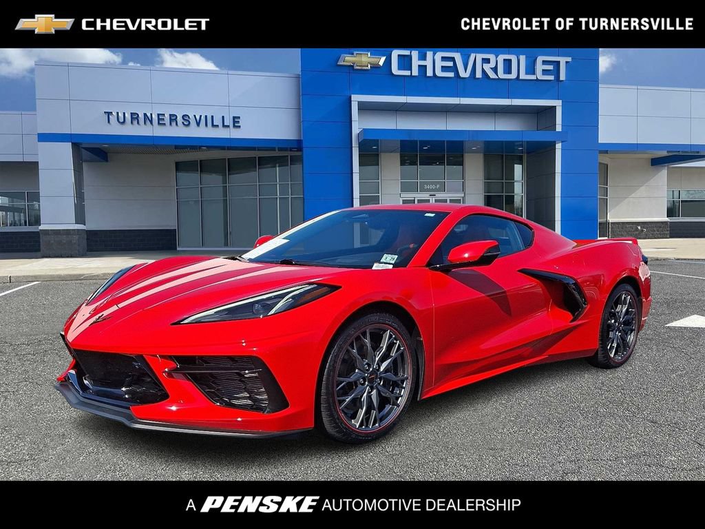 Certified 2024 Chevrolet Corvette Stingray Preferred Cpe w/ Z51 Performance Package RWD image 1