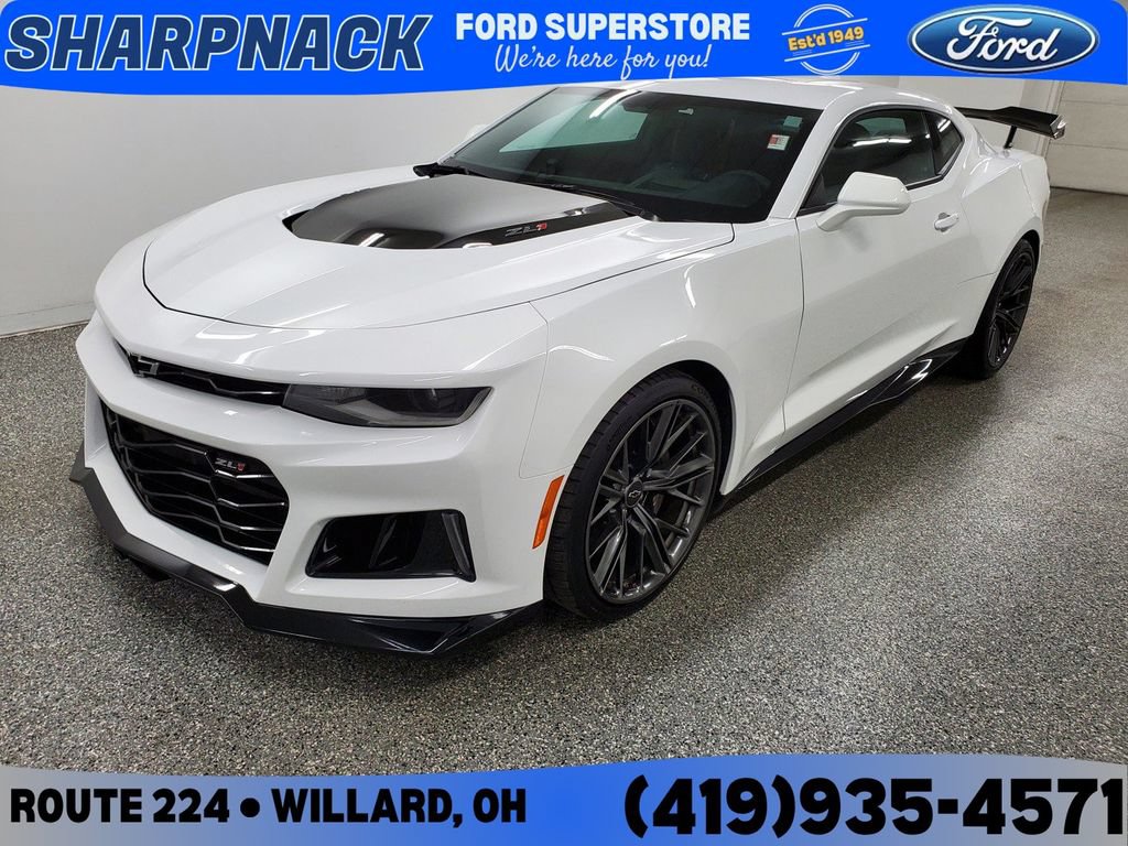 Used 2021 Chevrolet Camaro ZL1 w/ LPO, ZL1 Protection Package RWD image 1