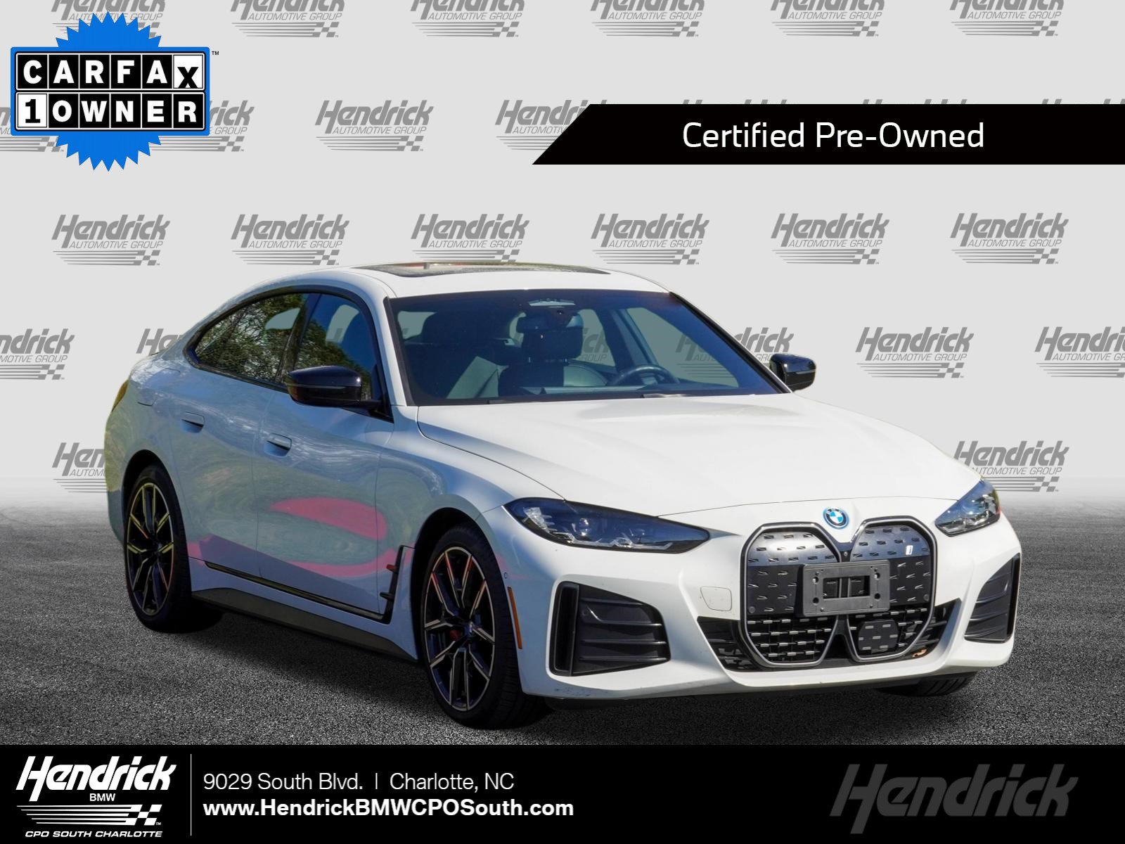 Certified 2024 BMW i4 eDrive40 w/ M Sport Package RWD image 1