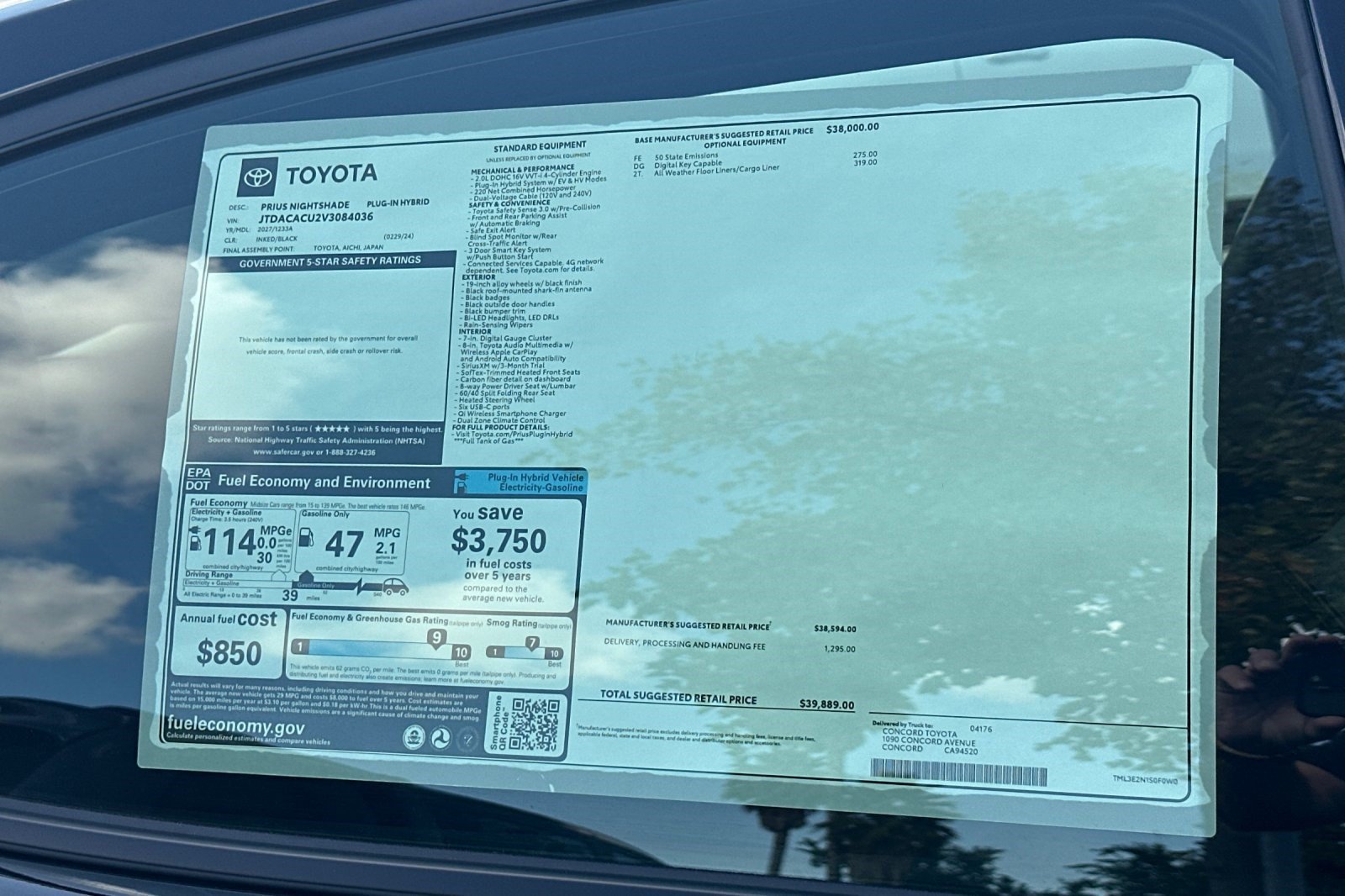 New 2027 Toyota Prius Plug-In Hybrid FWD image 29
