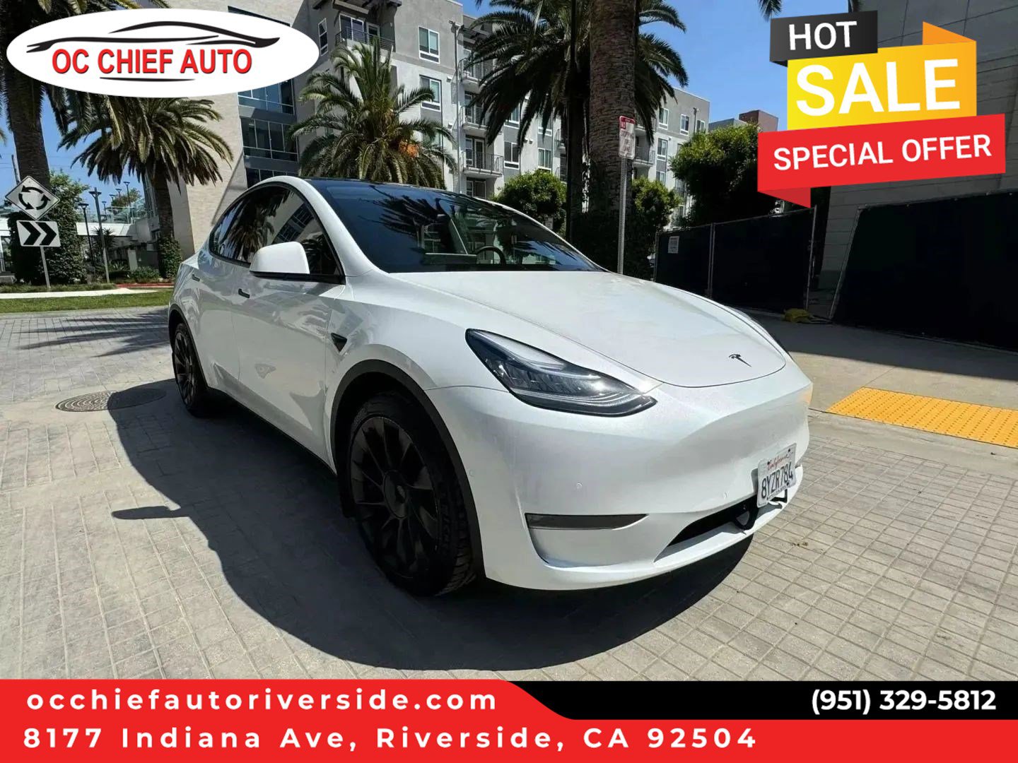 Used 2023 Tesla Model Y Long Range AWD/4WD image 1