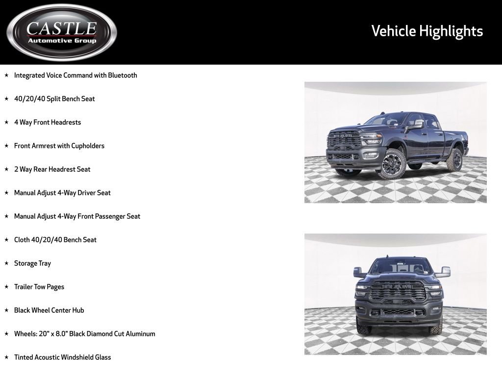 New 2026 RAM 2500 Tradesman AWD/4WD image 23
