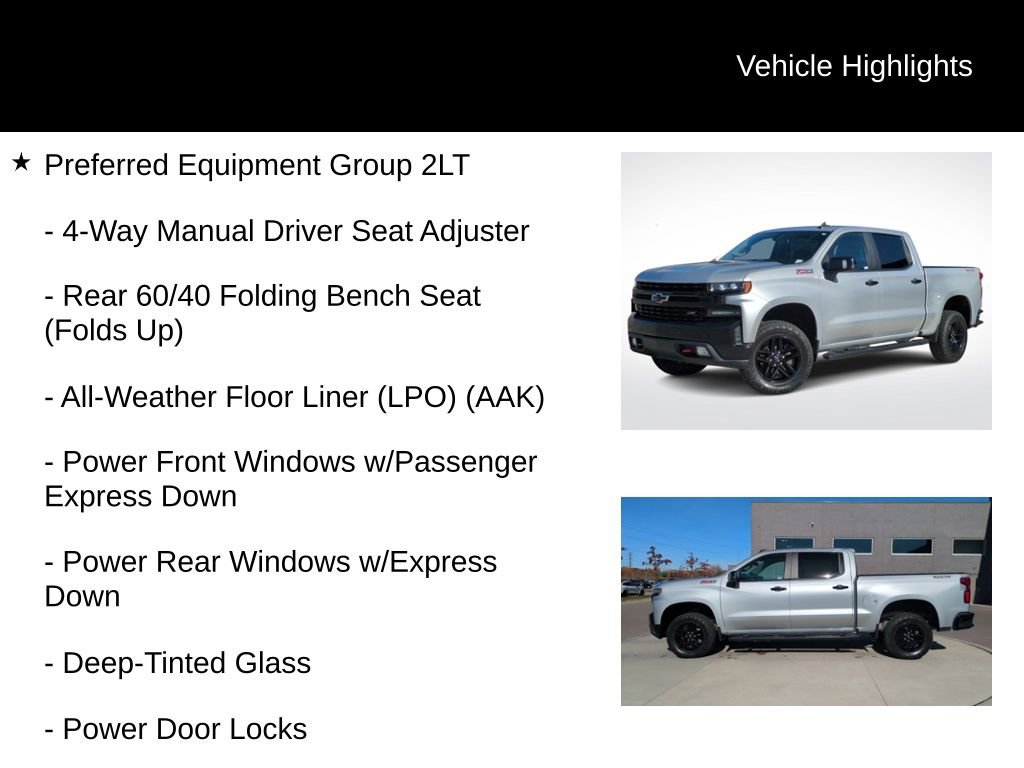 Used 2020 Chevrolet Silverado 1500 LT Trail Boss image 6